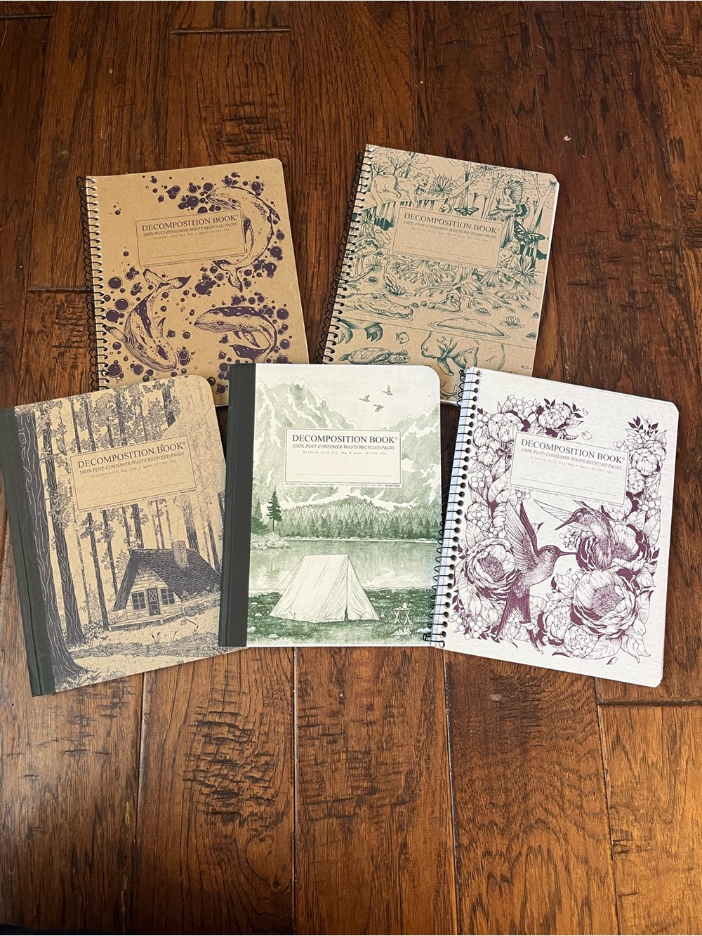 Decomposition Book Spiral Notebook - Assorted
